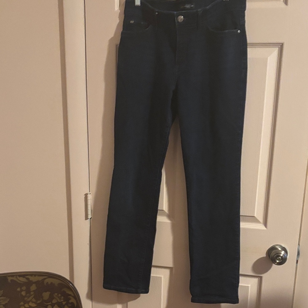 Lee Women's Dark Blue Straight Leg Jeans